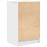vidaXL Nočna omarica Bela 39x35x65 cm Inženirski les | Shoptok.si
