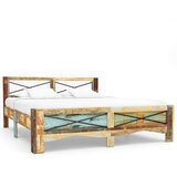  Za krevet od masivnog obnovljenog drva 160 x 200 cm | shoptok.hr