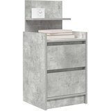  Noćni ormarići s 2 ladice 2 kom beton siva 38x34x80 cm | shoptok.hr