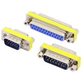 TRU COMPONENTS serijski adapter [1x 9-polni moški konektor D-Sub - 1x 9-polni ženski konektor D-Sub], (20430184) Cene