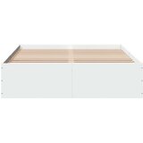  Okvir za krevet bijeli 135x190 cm konstruirano drvo | shoptok.hr