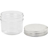  Staklenke za džem sa srebrnim poklopcima 96 kom 110 ml | shoptok.hr
