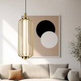  LED luster na sajli BONNIE LED/15W/230V 3000K zlatna | Eponuda.com