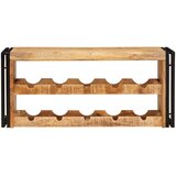 Stalak za vino Smeđa 100 x 45 x 33 cm Čvrsto Grubo Drvo Manga | shoptok.hr