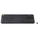 Logitech K400 Plus črna brezžična tipkovnica s sledilno ploščico s slovenskimi tipkami | Shoptok.si