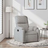  Naslonjač svjetlosivi tkanina od mikrovlakana | shoptok.hr
