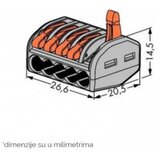  Bezvijacna spojnica vodova 5P 0.08-2.5mm2 (pakovanje 10kom) | Eponuda.com
