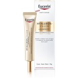 Eucerin Hyaluron-Filler + Elasticity SPF15 krema za područje oko očiju protiv bora za zrelu kožu 15 ml za žene | shoptok.hr