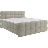 Premium Living Postelja Boxspring Brisbane, Ekru Barva, 160x200 | Shoptok.si