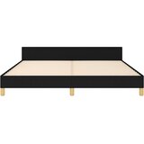  Okvir za krevet bez madraca crni 160x200 cm od tkanine | shoptok.hr