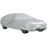 Maison Chic Automobilska navlaka za limuzinu s trakama srebrna XXL PEVA | shoptok.hr