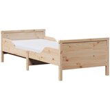  Okvir kreveta s produžetnim madracem Smeđa 80 x 200 cm | Eponuda.ba