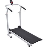 vidaXL Mini zložljiva tekalna steza 93 x 36 cm črna | Shoptok.si