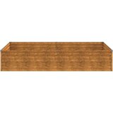  Povišena vrtna gredica 195 x 100 x 36 cm od čelika COR-TEN | shoptok.hr