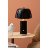 Leitmotiv Crna LED stolna lampa s mogućnosti zatamnjivanja s metalnim sjenilom (visina 30 cm) Freya – | shoptok.hr