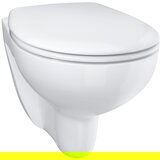 Grohe Viseča WC školjka Bau Ceramic z desko - brezrobna (39351000) | Shoptok.si