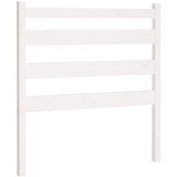  Uzglavlje za krevet bijelo 106 x 4 x 100 cm od masivne borovine | Eponuda.ba