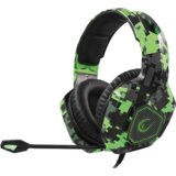  Slušalice sa mikrofonom gaming RAMPAGE RM-K8 CRAFTING camo, PC/PS4, USB, 7.1, Rainbow LED | Eponuda.ba