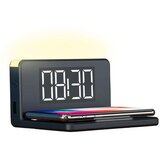 Ksix , alarm budilica sa brzim bežićnim punjačem, 7.5W-10W, noćno svijetlo | shoptok.hr