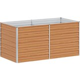  Povišena gredica - Vrtna gredica Svijetlosmeđa 160 x 80 x 77 cm | shoptok.hr