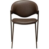 DAN-FORM Denmark Temno rjav jedilni stol iz umetnega usnja Zone – | Shoptok.si