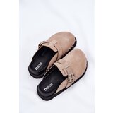Big Star Suede Slippers Women's On Platform | ePonuda.com