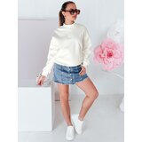 DStreet Bluza damska masełko oversize z naszywką LOVASON ecru | Shoptok.si