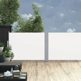 vidaXL uvlačiva bočna tenda 120 x 1000 cm krem Cijene