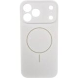 Lux silikonska futrola za bežično punjenje za iphone 17 pro, bela Cene