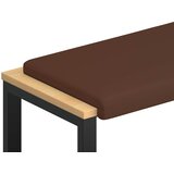  Jastučić za klupu Umjetna koža Smeđa Dubina 35 cm | shoptok.hr