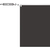 Okomita tenda antracit 180 x 1200 cm od tkanine Oxford | shoptok.hr
