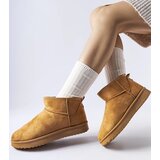 Gemre Caramel insulated short snow boots Guglielma | Shoptok.si
