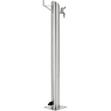  Vrtni stup za vodu od nehrđajućeg čelika okrugli 95 cm | Eponuda.com