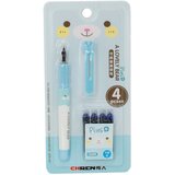 Nalivpero ŠKOLSKO PLUS 4PATRONE SHA SORTIRANO BLISTER | Shoptok.si