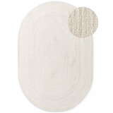 Hanse Home Kremno bela obojestranska/ročno tkana preproga iz jute 160x230 cm Braided – | Shoptok.si