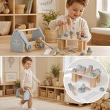 Ginger Home dečija drvena kutija za alat, mini radionica sa 22 dela, plava ( W03D286 ) | Eponuda.com