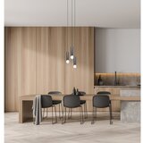  ITALUX PND-33849-3R-BK - Luster na sajli MACERA 3xE27/40W/230V crna | Eponuda.com