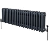 Monster Tradicionalni radiator s 3 stebri - 300 x 1012 mm - antracitno siva, (21569904) | Shoptok.si