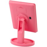  Kozmetičko ogledalo 16 LED dioda s podesivim stalkom, ružičasto | shoptok.hr