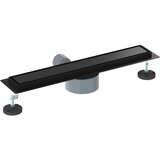 Tuš odtok 2-v-1 z 360° sifonom Črna 60 cm Nerjaveče jeklo 304, (5000248865) | Shoptok.si