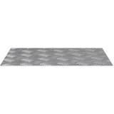  Stepenica Pravokutni 4 pcs Srebrno 60 x 40 cm Aluminij | shoptok.hr