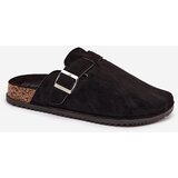 Big Star Women's Clogs On Cork Platform Silver Buckle | shoptok.hr