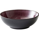  Skleda za solato 24 cm - črna / vijolična Cene