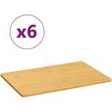 vidaXL Plošča za zajtrk 6 kosov 35x23x0,8 cm bambus Cene