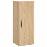  Visoka komoda hrasta sonome 34,5x34x180cm od konstruiranog drva | shoptok.hr