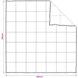  Set deka 2 kom. 200 x 200 cm Sve sezone Kapok vlakno Bež | shoptok.hr