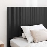  Okvir za krevet s pohranom i uzglavljem Crna 75 x 190 cm - Crna 75 x 190 cm | shoptok.hr