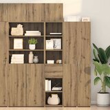vidaXL Highboard Umjetnički hrast 40 x 42,5 x 185 cm Konstruirano drvo | shoptok.hr