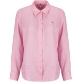 Tommy Hilfiger ESS LINEN RELAXED LS SHIRT Ružičasta Cijene