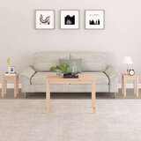  Uklapajući stolići 3 kom od masivne borovine | shoptok.hr